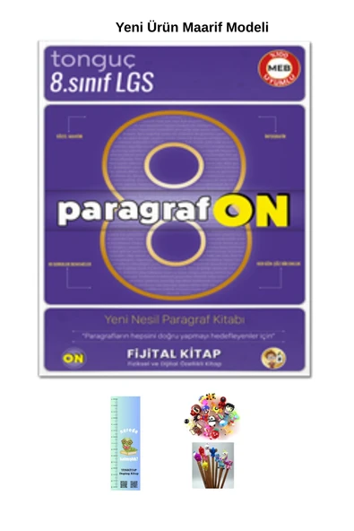 Tonguç Yayınları Tonguç 8. Sınıf Fijital Tüm Dersler Sb-ParagrafON Sb. 2 li Kitap(Tırtıl A. +Kalem B.)Yeni Ürün - Resim 4