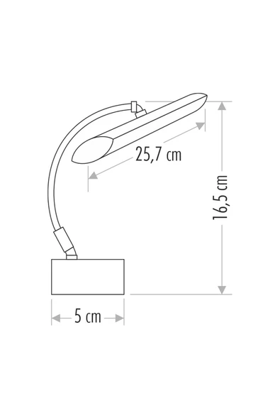 Cata Flamingo Led'li Aplik Beyaz Işık 6500k Ct-5205l - 2