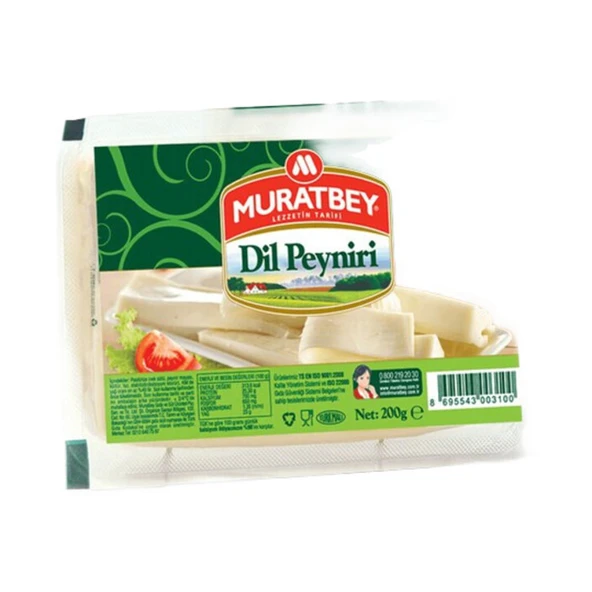 Muratbey Dil Peynir 200 Gr