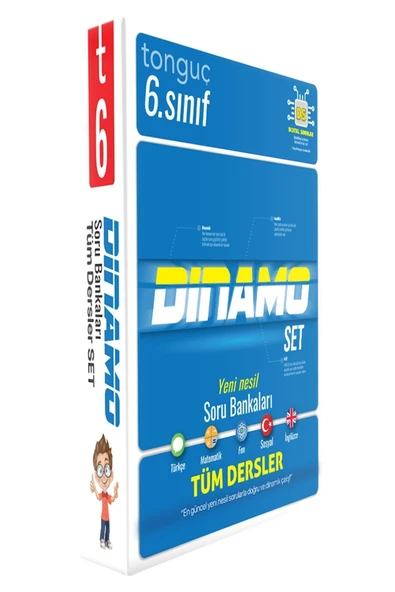 Tonguç Yayınları 6. Sınıf Dinamo Tüm Dersler Soru Bankası Set ürün görseli 1