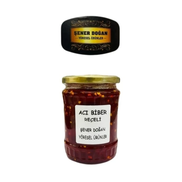 Şener Doğan Acı Biber Reçeli 700 Gr