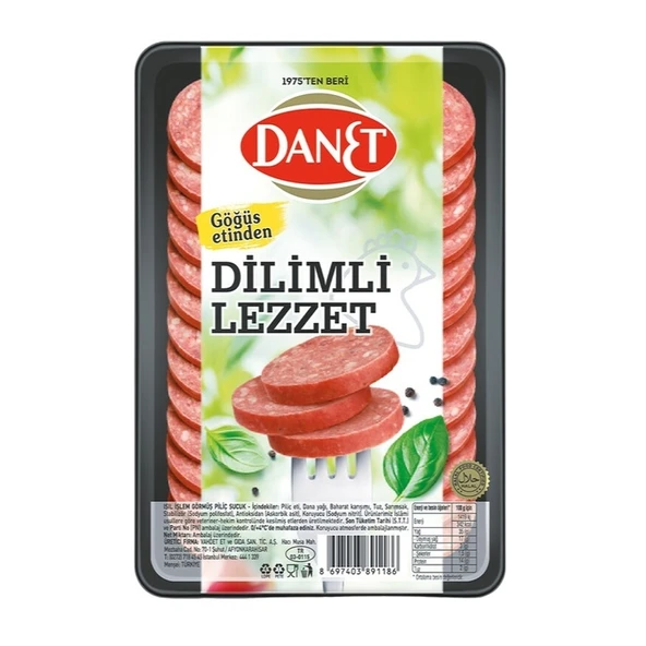 Danet Danet Dilimli Sucuk Piliç