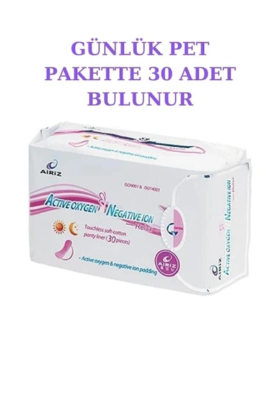 Airiz Tiens Günlük Ped ( 30 Adet ) Emici Yapısı Yumuşak Pamuklu Katman Kadın Pedi ürün görseli