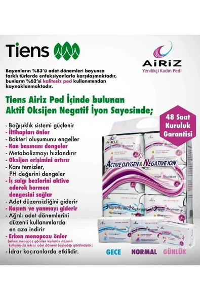 Tiens TİENS ACTİVE OXYGEN NEGATİVEION PED - Resim 2