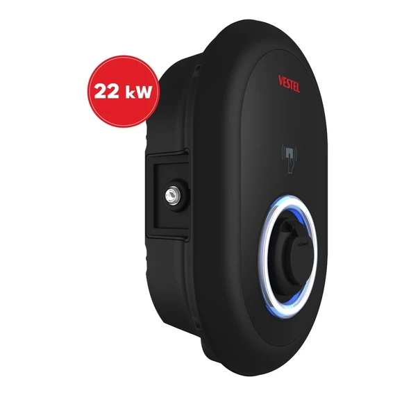 Vestel Elektrikli Araç Şarj İstasyonu EVC04 22kW Soketli - Resim 2