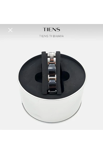 Tiens TİENS Ti Enerji Bilekliği - Kristal Siyah - Resim 2