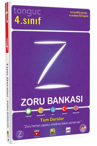 Tonguç Yayınları 4. Sınıf Tüm Dersler Zoru Bankası ürün görseli 1
