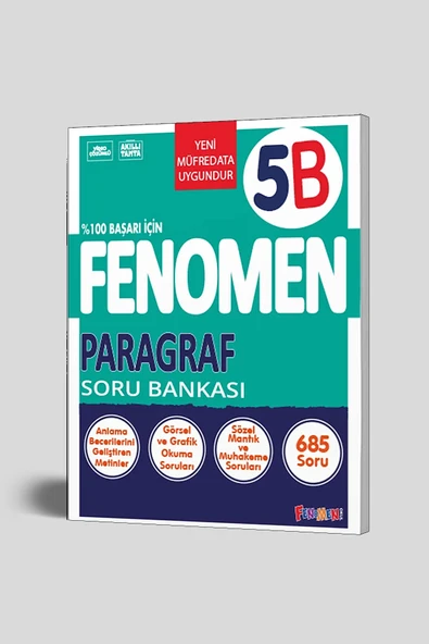 Fenomen Yayıncılık Fenomen 5. Sınıf Paragraf B Soru Bankası ürün görseli 1