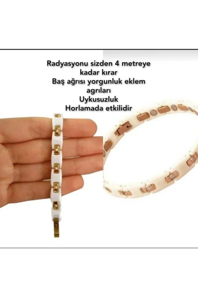 Tiens Ürünleri Tiens Özel Tasarım Titanyum Enerji Bilekliği - Resim 4