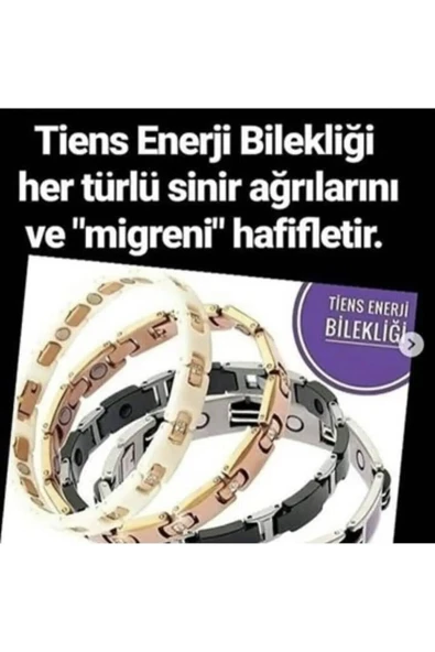 Tiens Ürünleri Tiens Özel Tasarım Titanyum Enerji Bilekliği - Resim 3