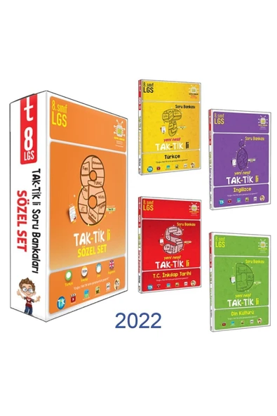 Tonguç Yayınları 8. Sınıf Taktikli Sözel Set 2022 ürün görseli 1