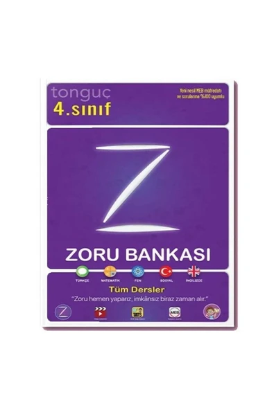Tonguç Yayınları Tonguç 4.sınıf Tüm Dersler Zoru Bankası ürün görseli 1