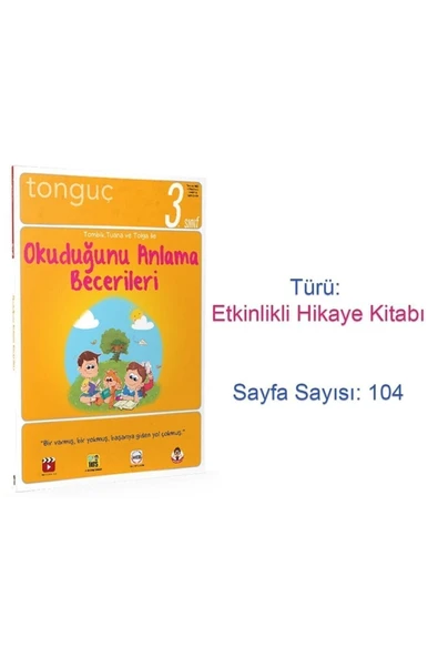 Tonguç Yayınları 3. Sınıf Şampiyon Paketi 2022 / Toplam 3 Kitap - Resim 4