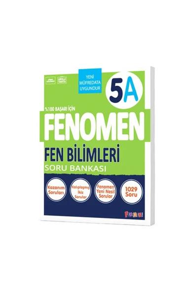 Fenomen Yayıncılık FENOMEN 5.SINIF FEN BİLİMLERİ (A) SORU BANKASI ürün görseli 1