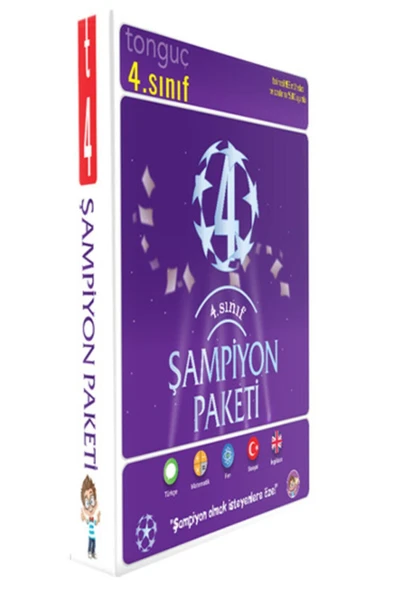 Tonguç Yayınları Tonguç 4. Sınıf Şampiyon Seti 2023-2024 ürün görseli 1
