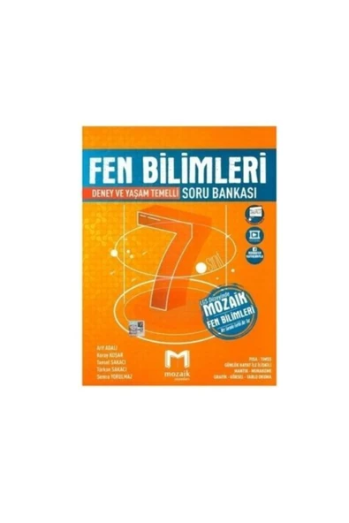 Mozaik Yayınları Mozaik 7.sınıf Fen Bilimleri Soru Bankası ürün görseli 1