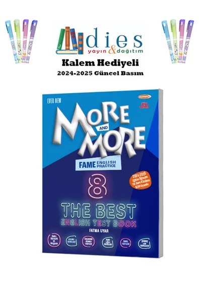 Fenomen Yayıncılık More & More 8. Sınıf Fame The Best English Test Book (2024-2025) ürün görseli 1