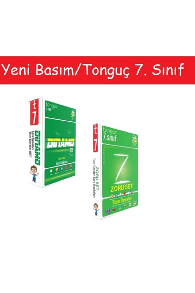 Tonguç Yayınları Tonguç 7. Sınıf Dinamo Tüm Dersler Soru Bankası Set & 7. Sınıf Zoru Bankası Tüm Dersler Seti ürün görseli 1
