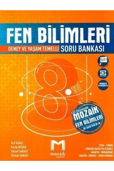 Mozaik Yayınları 8.sınıf Mozaik S.b. Fen Bilimleri - 2020 ürün görseli 1