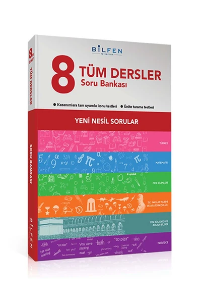 Bilfen Yayıncılık Bilfen 8. Sınıf Tüm Dersler Soru Bankası ürün görseli 1