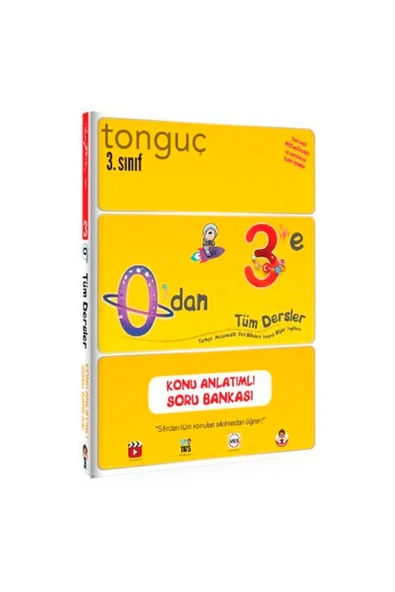 Tonguç Yayınları 3. Sınıf 0 Dan 3'e Tüm Dersler Konu Anlatımlı Soru Bankası ürün görseli 1
