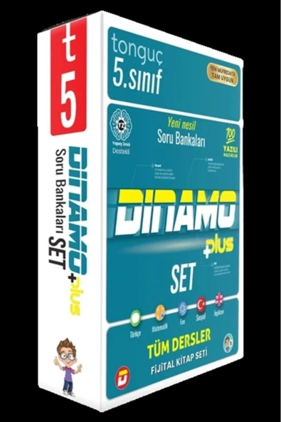 Tonguç Yayınları Tonguç Akademi 5. Sınıf Dinamo Tüm Dersler Soru Bankası Set Yeni ürün görseli 1