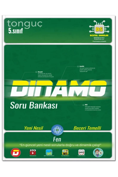 Tonguç Yayınları 5. Sınıf Fen Bilimleri Dinamo Soru Bankası ürün görseli 1