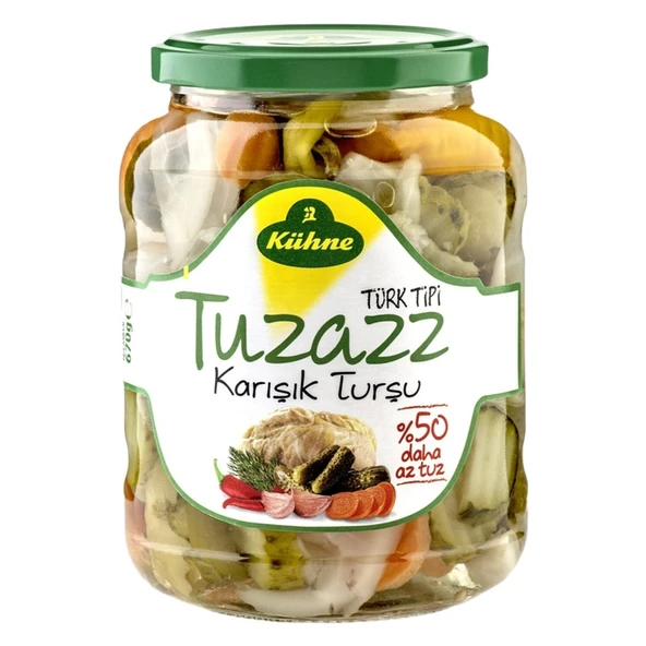 Kühne Tuzazz Karışık Turşu 670 Gr