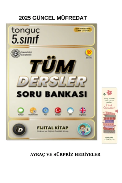 Tonguç Yayınları Tonguç 5. Sınıf Tüm Dersler Fijital Soru Bankası ürün görseli 1