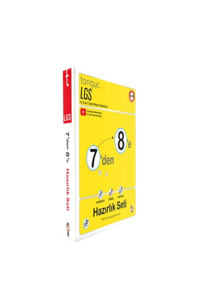 Tonguç Yayınları Tonguç 7'den 8'e Hazırlık Seti 2023-2024 ürün görseli 1