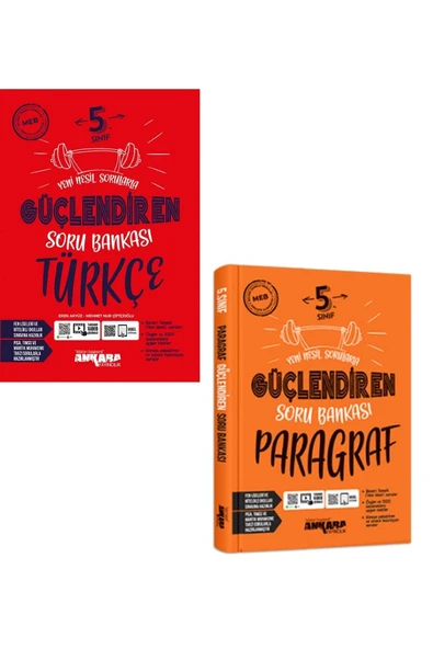 kitabın başkenti ankara yayıncılık Ankara 5. Sınıf Türkçe + Paragraf Güçlendiren Soru Seti 2 Kitap 2023 ürün görseli 1