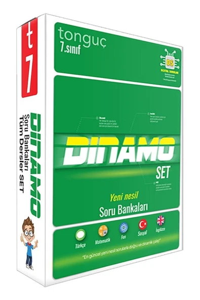 Tonguç Yayınları 2022 Tonguç 7.sınıf Dinamo Soru Bankası Seti ürün görseli 1