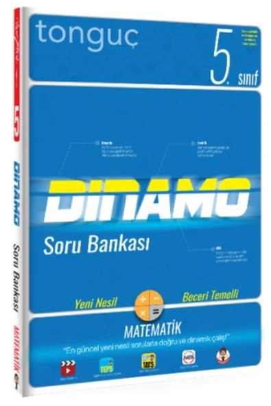 Tonguç Yayınları 5. Sınıf Matematik Dinamo Soru Bankası ürün görseli 1