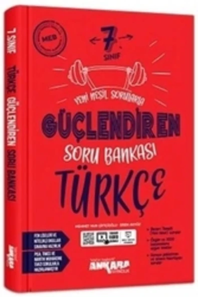 kitabın başkenti ankara yayıncılık 7.sınıf Türkçe Güç Soru Bankası Ankara ürün görseli 1