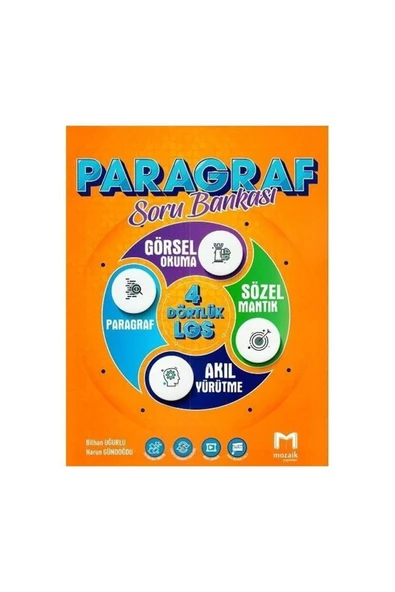 Mozaik Yayınları 8. Sınıf Lgs Paragraf Mozaik Soru Bankası ürün görseli 1