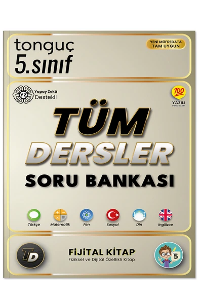 Tonguç Yayınları 5. Sınıf Tüm Dersler Soru Bankası - 2025 ürün görseli 1