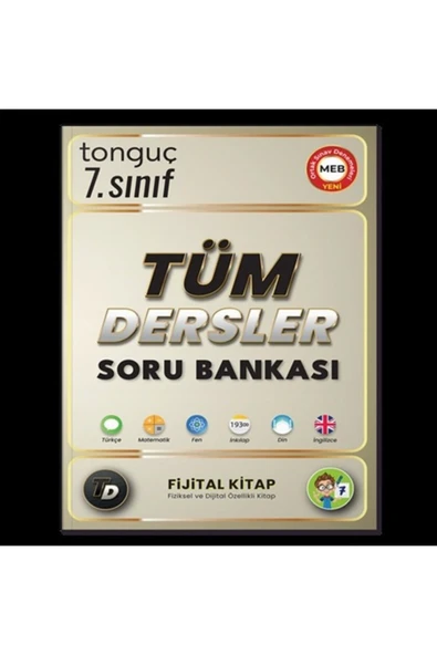 Tonguç Yayınları Tonguç 7. Sınıf Tüm Dersler Soru Bankası ürün görseli 1