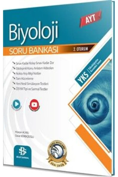 Bilgi Sarmal Yayınları Bilgi Sarmal Ayt Biyoloji Soru Bankası 2026 ürün görseli 1