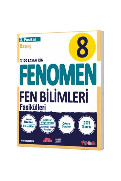 Fenomen Yayıncılık Fenomen Yayınları Fenomen 8 Fen Bilimleri 1.2.3.4.5.6 Fasikül - Resim 4