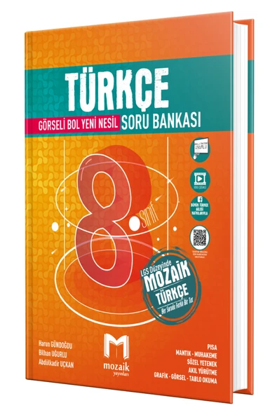 Mozaik Yayınları Mozaik 8. Sınıf Türkçe Soru Bankası ürün görseli 1