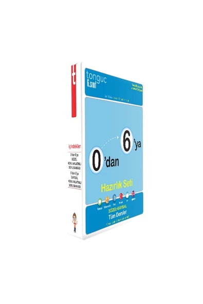 Tonguç Yayınları 0'dan 6'ya Konu Anlatımlı Soru Bankası Seti / Kolektif / Tonguç Akademi / 8683781816101 ürün görseli 1