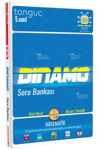 Tonguç Yayınları Tonguç 5. Sınıf Matematik Dinamo Soru Bankası Tonguç Akademi ürün görseli 1