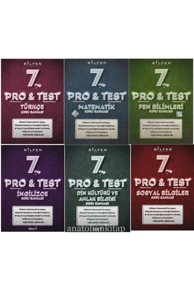 Bilfen Yayıncılık 7.sınıf Tüm Dersler Protest Soru Bankası Seti Bilfen Yayınları ürün görseli 1