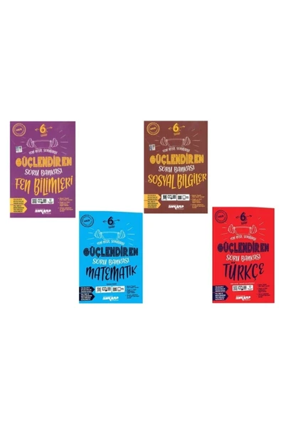 kitabın başkenti ankara yayıncılık Ankara Yayınları 6.sınıf Güçlendiren Soru Bankası Türkçe-matematik-fen Bilimleri-sosyal Bilgiler Set ürün görseli 1
