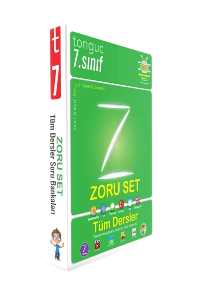 Tonguç Yayınları 7. Sınıf Zoru Bankası Tüm Dersler Seti ürün görseli 1