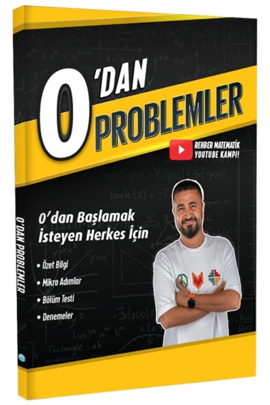 REHBER MATEMATİK YAYINLARI Rehber Matematik Yks Tyt Ayt Kpss 0 Dan Problemler Soru Bankası Rehber Matematik ürün görseli 1