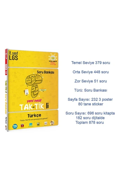 Tonguç Yayınları 8. Sınıf Taktikli Sözel Set 2022 - Resim 2