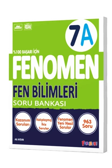 Fenomen Yayıncılık 7 Fen Bilimleri A Soru Bankası ürün görseli 1