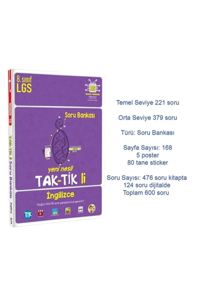 Tonguç Yayınları 8. Sınıf Taktikli Sözel Set 2022 - Resim 3