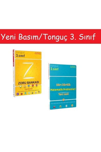 Tonguç Yayınları Tonguç 3. Sınıf Tüm Dersler Zoru Bankası & 3. Sınıf Dört Dörtlük Matematik ürün görseli 1